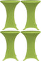 vidaXL - Statafelhoes - Stretch - Ø60cm - Wit - (2 - stuks)