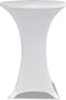vidaXL - Statafelhoes - Stretch - Ø60cm - Wit - (2 - stuks)