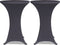 vidaXL - Statafelhoes - Stretch - Ø60cm - Wit - (2 - stuks)