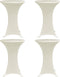 vidaXL - Statafelhoes - Stretch - Ø60cm - Zwart - (2 - stuks)