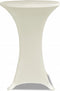vidaXL - Statafelhoes - Stretch - Ø70cm - Crème - (2 - stuks)