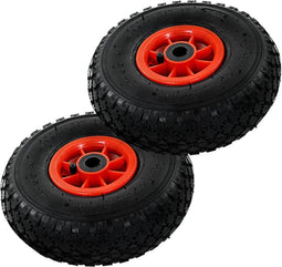 vidaXL - Steekwagenwielen - 2 - st - 3,00-4 - (245x82) - rubber