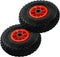 vidaXL - Steekwagenwielen - 2 - st - 3,00-4 - (245x82) - rubber