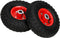 vidaXL - Steekwagenwielen - 2 - st - 3,00-4 - (245x82) - rubber