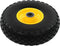 vidaXL - Steekwagenwielen - 3,00-4 - (260x85) - massief - PU - 2 - st