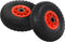 vidaXL - Steekwagenwielen - 3,00-4 - (260x85) - massief - PU - 2 - st
