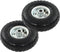 vidaXL - Steekwagenwielen - 4,10/3,50-4 - (260x83) - rubber - 2 - st
