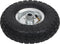 vidaXL - Steekwagenwielen - 4,10/3,50-4 - (260x83) - rubber - 4 - st