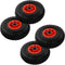 vidaXL - Steekwagenwielen - 4 - st - 3,00-4 - (245x82) - rubber