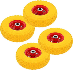 vidaXL - Steekwagenwielen - 4 - st - 3,00-4 - (245x82) - rubber