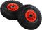 vidaXL - Steekwagenwielen - 4 - st - 3,00-4 - (245x82) - rubber