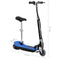 vidaXL Step elektrisch met zitje 120 W blauw