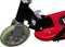 vidaXL Step elektrisch met zitje 120 W rood