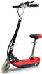vidaXL Step elektrisch met zitje 120 W rood