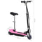 vidaXL Step elektrisch met zitje 120 W roze