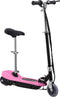 vidaXL Step elektrisch met zitje 120 W roze