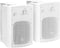 vidaXL Stereoluidsprekers wandmontage 2 st 80 W wit