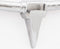 vidaXL - Stierenkop - voor - aan - de - muur - aluminium - 96 - cm - zilverkleurig