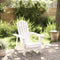 vidaXL - Stoel - Adirondack - 69x85x90,5 - cm - massief - vurenhout