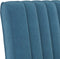 vidaXL - Stoel - fluweel - blauw