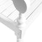 vidaXL - Stoelen - Batavia - 2 - st - massief - mahoniehout - wit