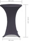 vidaXL - Stoelhoes - stretch - 2st - 60 - cm - antraciet