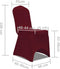 vidaXL - Stoelhoes - stretch - 4 - stuks - bordeaux
