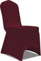 vidaXL - Stoelhoes - stretch - 4 - stuks - bordeaux