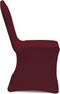 vidaXL - Stoelhoes - stretch - 4 - stuks - bordeaux