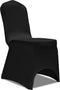 vidaXL - Stoelhoes - stretch - 4 - stuks - zwart