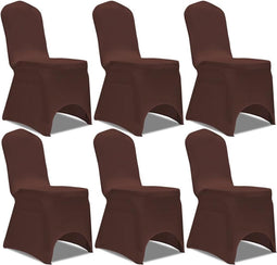 vidaXL - Stoelhoes - stretch - 6 - st - bruin
