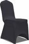 vidaXL - Stoelhoes - stretch - antraciet - 4 - stuks