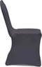 vidaXL - Stoelhoes - stretch - antraciet - 4 - stuks