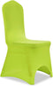 vidaXL - Stoelhoes - stretch - antraciet - 6st - groen