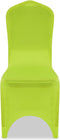 vidaXL - Stoelhoes - stretch - antraciet - 6st - groen