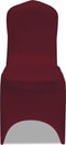 vidaXL - Stoelhoes - Stretch - Bordeauxrood - (6 - stuks)