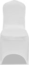 vidaXL - Stoelhoes - Stretch - Bordeauxrood - (6 - stuks)