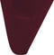 vidaXL - Stoelhoes - Stretch - Bordeauxrood - (6 - stuks)