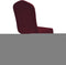 vidaXL - Stoelhoes - Stretch - Bordeauxrood - (6 - stuks)