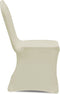vidaXL - Stoelhoes - Stretch - Crème - (6 - stuks)