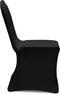vidaXL - Stoelhoes - Stretch - Wit - (50 - stuks)