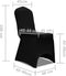 vidaXL - Stoelhoes - Stretch - Wit - (6 - stuks)