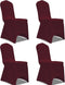 vidaXL - Stoelhoes - Stretch - Zwart - (6 - stuks)