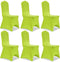 vidaXL - Stoelhoes - Stretch - Zwart - (6 - stuks)