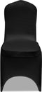 vidaXL - Stoelhoes - Stretch - Zwart - (6 - stuks)