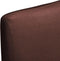 vidaXL - Stoelhoezen - 4 - st - stretch - recht - bruin