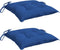 vidaXL - Stoelkussens - 2 - st - 40x40x7 - cm - oxford - stof - blauw