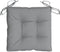 vidaXL - Stoelkussens - 2 - st - 40x40x7 - cm - oxford - stof - grijs