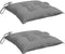 vidaXL - Stoelkussens - 2 - st - 40x40x7 - cm - oxford - stof - grijs