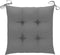vidaXL - Stoelkussens - 2 - st - 40x40x7 - cm - oxford - stof - grijs